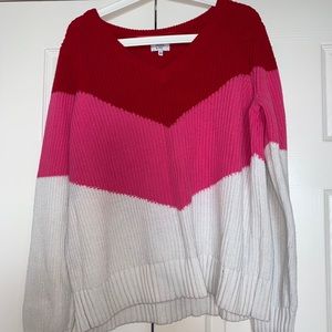 Tricolor Crown and Ivy Sweater